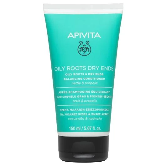 APIVITA, kondicionierius riebios šaknys/sausi galiukai, 150ml