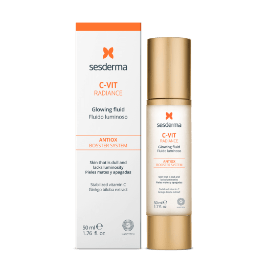 SESDERMA, C-VIT, fluidas švytėjimo stokojančiai odai, 50ml