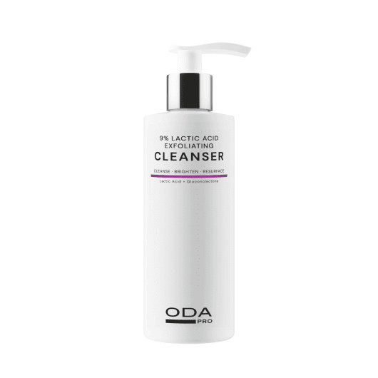ODA PRO  Eksfolijuojantis prausiklis su 9% pieno rūgštimi 200 ml