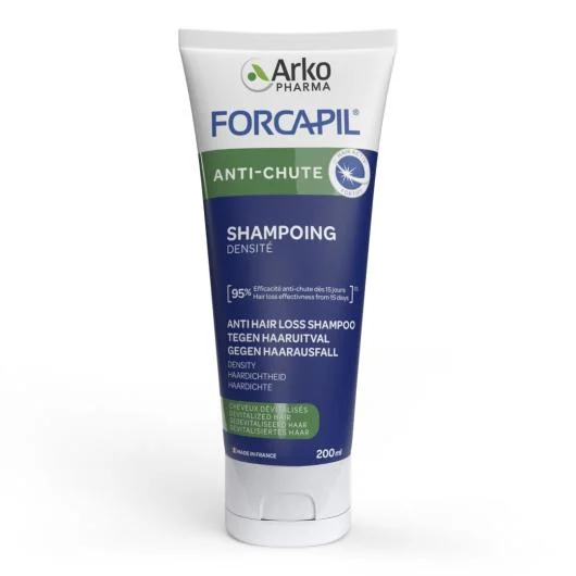 FORCAPIL ANTI-HAIR LOSS SHAMPOO -šampūnas skirtas slenkančių plaukų priežiūrai, 200 ml