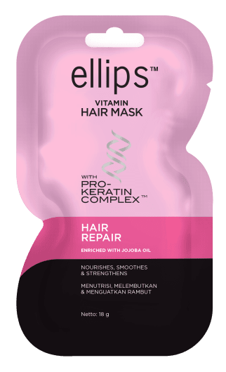 ELLIPS plaukų kaukė „Hair Repair Pro Keratin“ 18 g