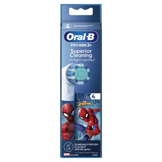 ORAL-B Kids Spiderman Pro elektrinio šepetėlio galvutės, N4
