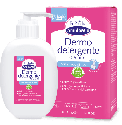 AMIDOMIO dermoprausiklis nuo pirmos gyvenimo dienos, 400 ml