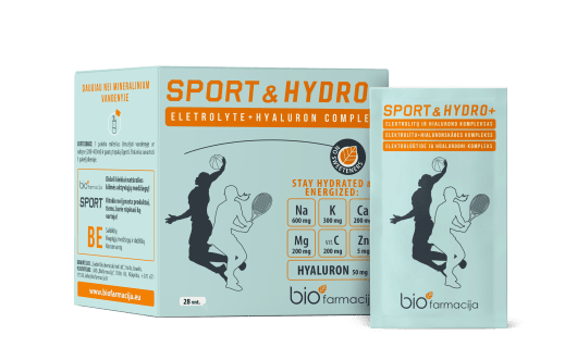 SPORT&HYDRO+ milteliai, N28