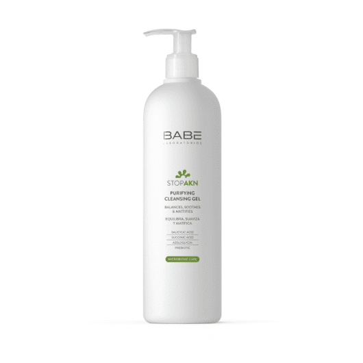 BABE STOP AKN valomasis prausimosi gelis, 400ml
