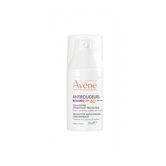 AVENE EAU THERMALE apsauginis drėkinamasis koncentratas ROSAMED SPF 50+, 30 ml