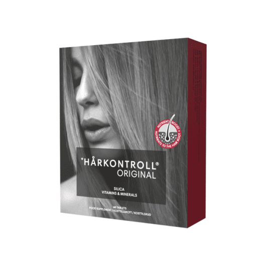 HÅRKONTROLL maisto papildai plaukams ORIGINAL, 60 dengtų tablečių