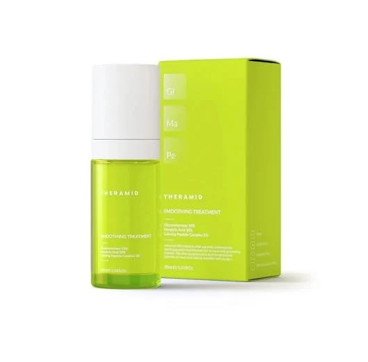 THERAMID "Smoothing" švytėjimo suteikianti veido priemonė su rūgštimis 30ml