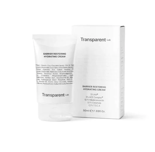 TRANSPARENT Lab BARRIER RESTORING HYDRATING kremas 50ml