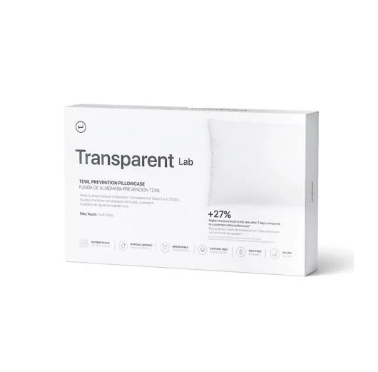 TRANSPARENT Lab pagalvės užvalkalas QUEEN SIZE 50X75cm