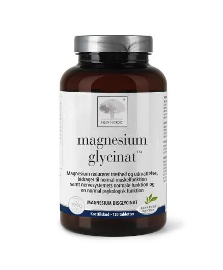 NEW NORDIC Magnio glicinatas 233 mg, N120