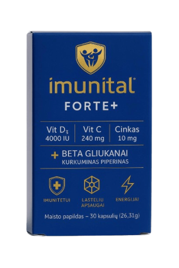 IMUNITAL FORTE+ kapsulės N30