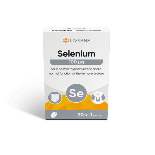 LIVSANE selenas 100mcg TBL N90