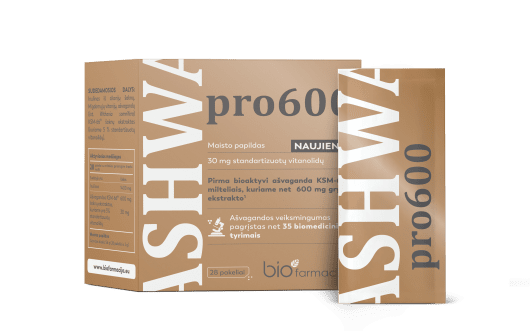 BIOFARMACIJA ASHWA PRO 600mg, N28