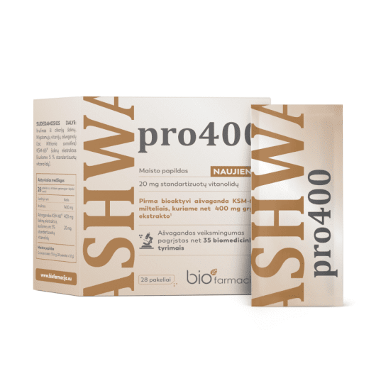 BIOFARMACIJA ASHWA PRO 400mg, N28