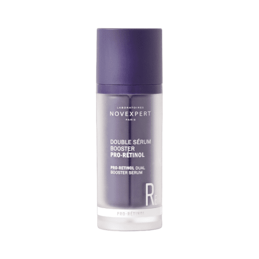 NOVEXPERT dvepojo poveikio serumas su bakučioliu+proretinoliu ir 10% AHA+PHA rūgštimis, 30 ml