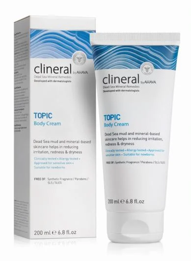CLINERAL by AHAVA TOPIC kūno kremas, 200 ml