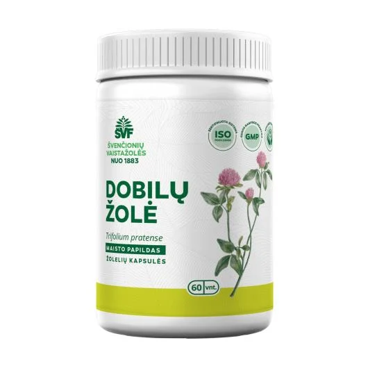 Švenčionių vaistažolės, Dobilų žolė menopauzei, N60