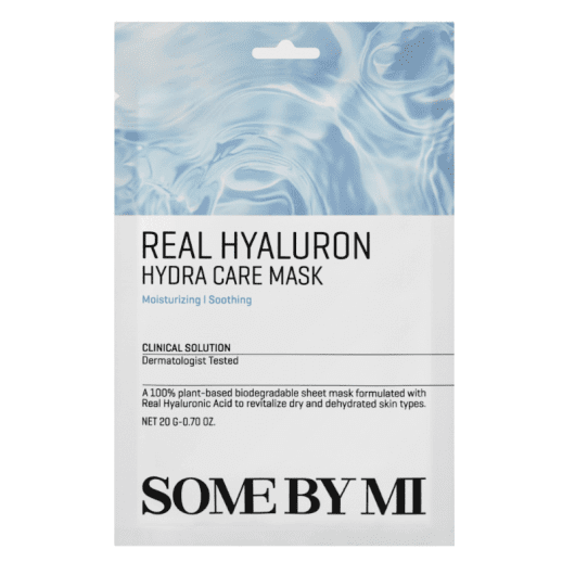 SOME BY MI Real Hyaluron Hydra Care Mask drėkinanti lakštinė veido kaukė su hialuronu, 20 g