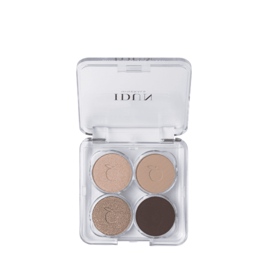 IDUN Minerals mineraliniai 4 spalvų akių šešėliai Nattviol Nr. 4408, 4 g