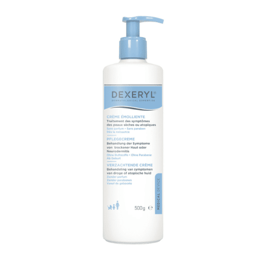 DEXERYL kremas atopinio dermatito, ichtiozės ir sausumo požymiams lengvinti, 500 g