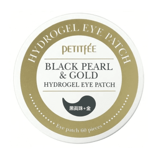 PETITFEE Black Pearl & Gold hidrogelinės paakių pagalvėlės, N60