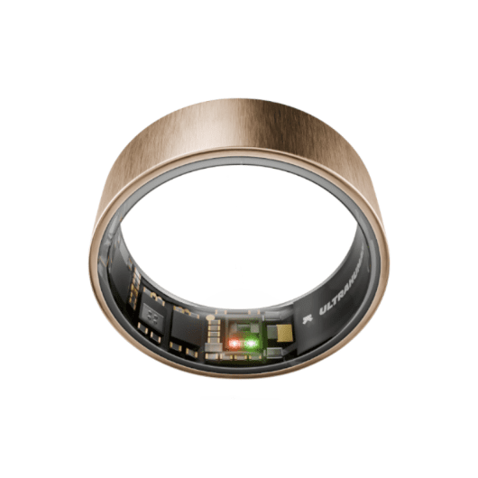ULTRAHUMAN Ring Air, Rožinio aukso spalvos, Dydis 9