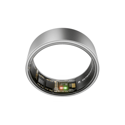 ULTRAHUMAN Ring Air, Neapdoroto titano spalvos, Dydis 6