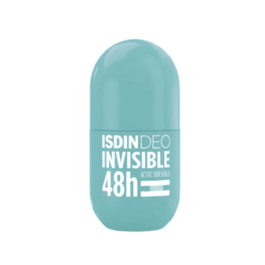 ISDIN DEO rutulinis antiperspirantas nepaliekantis žymių INVISIBLE 48H, 50 ml