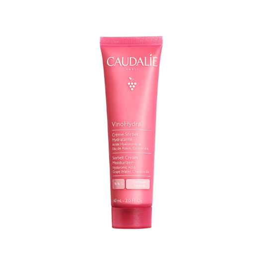 CAUDALIE Vinohydra Sorbet Cream Moisturizer veido kremas su hialuronu, 60 ml