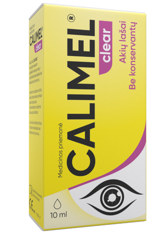 CALIMEL Sterilūs akių lašai be konservantų 10 ml