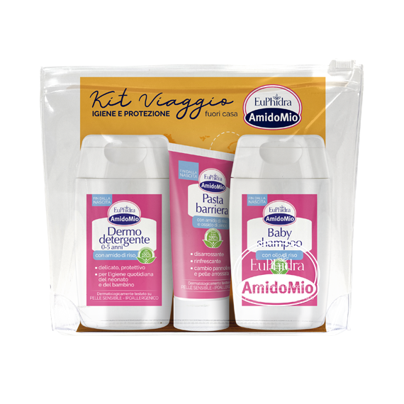 AMIDOMIO kelioninis rinkinys 100ML+100ML+25ML, N1