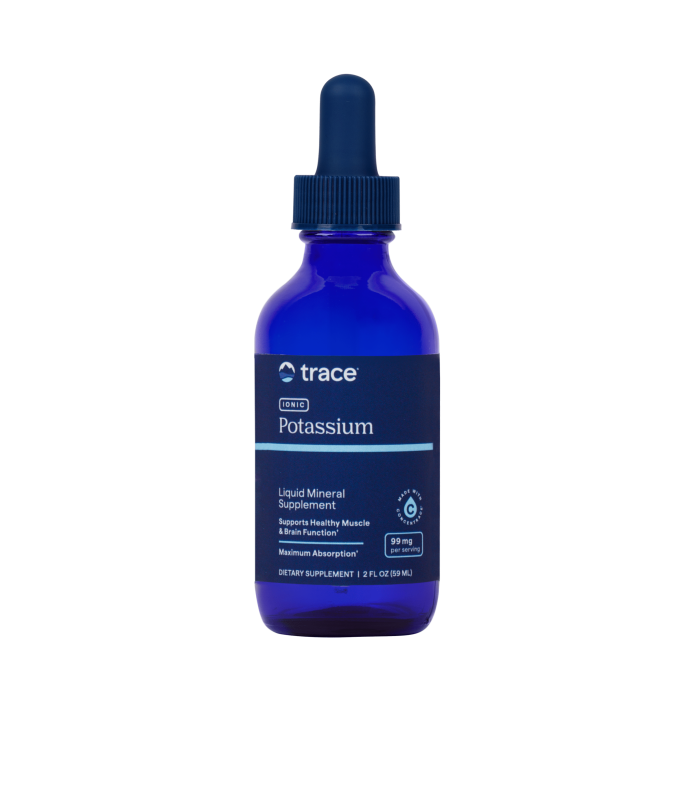 TRACE MINERALS joninio kalio lašai širdžiai 99 mg, 59 ml