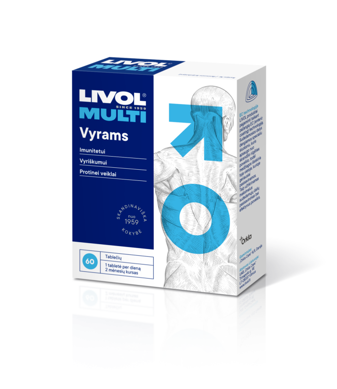 LIVOL MULTI tabletės Vyrams, N60