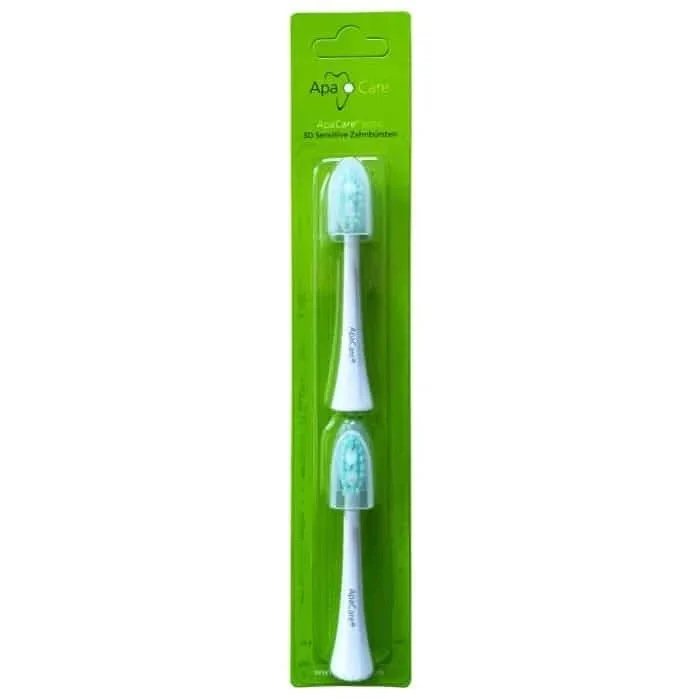 APACARE Sonic 3D sensitive dantų šepetėlio galvutės