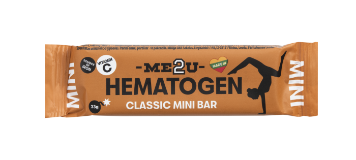 ME2U Hematogenas Mini Bar Classic, 33 g