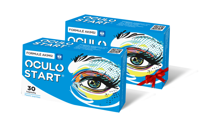 OCULO START ® Komplektas 30+30 kapsulių