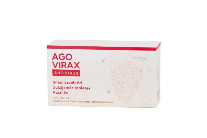 AGOVIRAX Antivirus Pastilės, N16