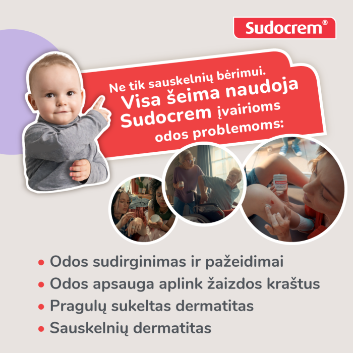 SUDOCREM Multi-Expert kremas 125 g