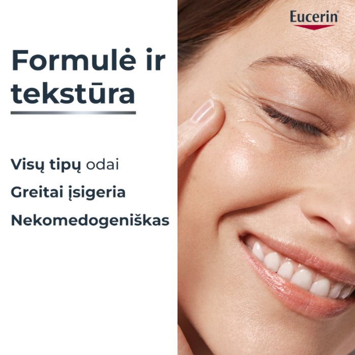 EUCERIN Hyaluron Filler 3x Effect stangrinamasis naktinis veido kremas su hialurono rūgštimi, 50 ml