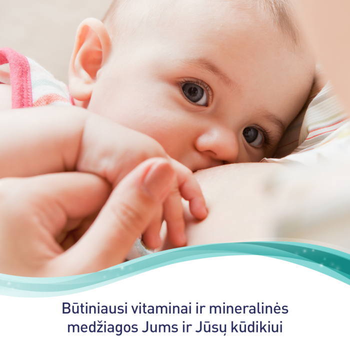 ELEVIT BREASTFEEDING vitaminų kompleksas, kapsulės, N30