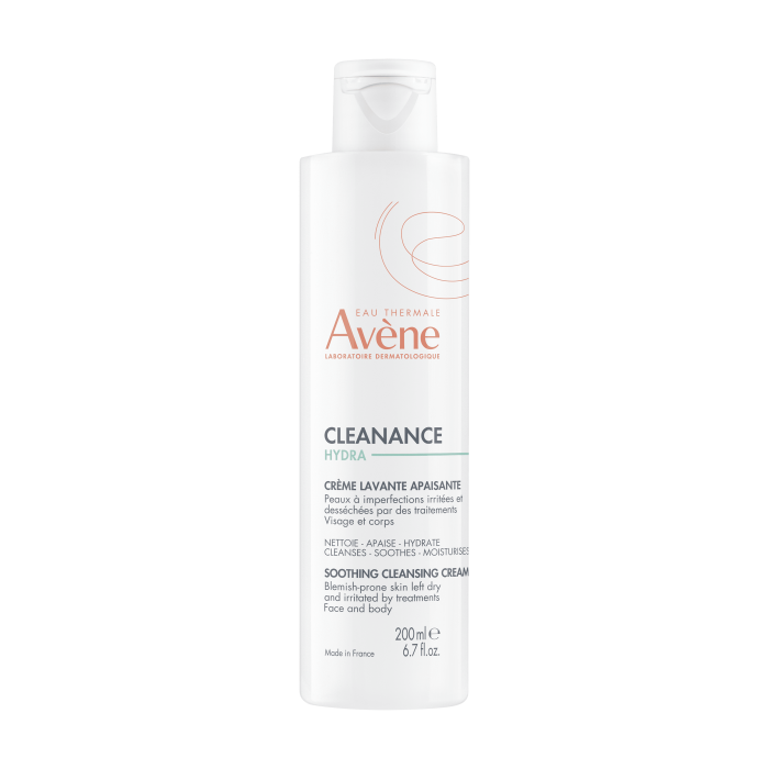 EAU THERMALE AVENE CLEANANCE HYDRA kreminis prausiklis riebiai odai, 200 ml