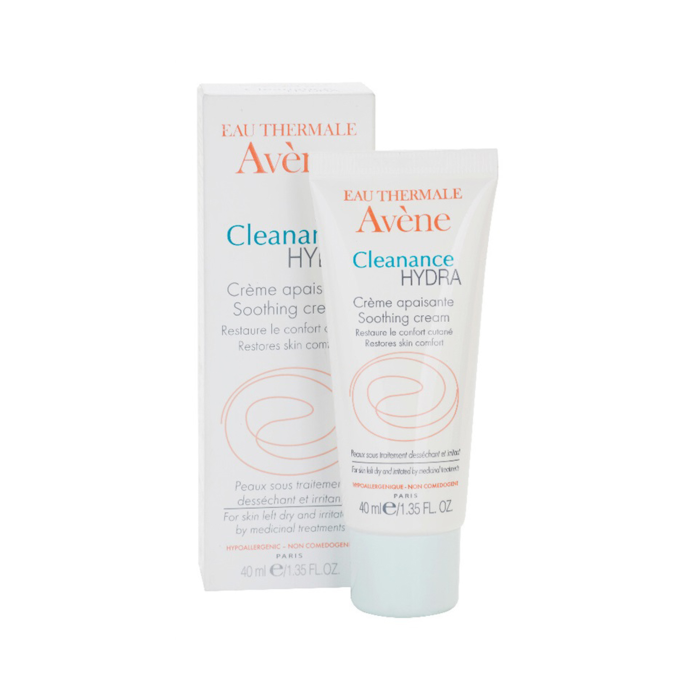 AVENE raminamasis drėkinamasis kremas po aknės gydymo CLEANANCE HYDRA 40 ml