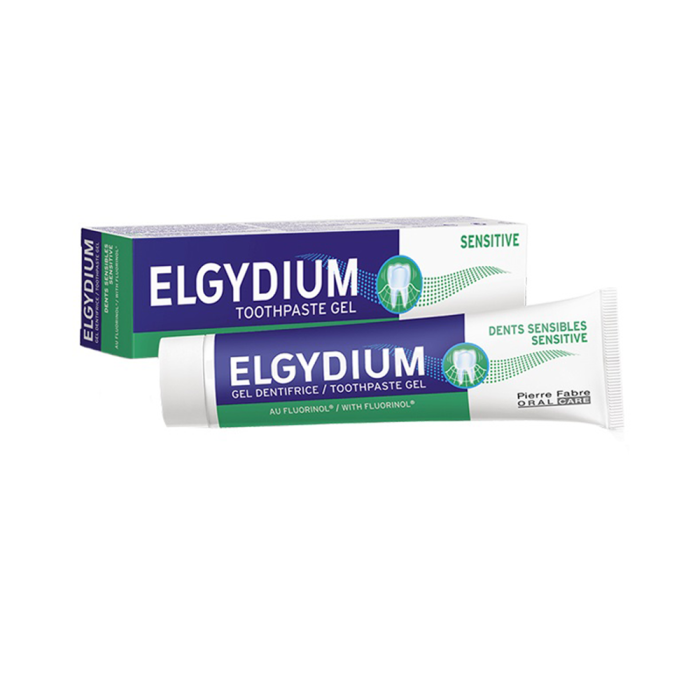ELGYDIUM dantų pasta jautriems dantims su fluoru SENSIPROTECT, 75 ml