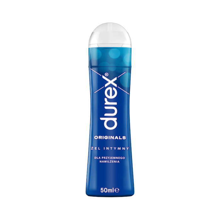 DUREX ORIGINALS intymaus komforto gelis, 50 ml