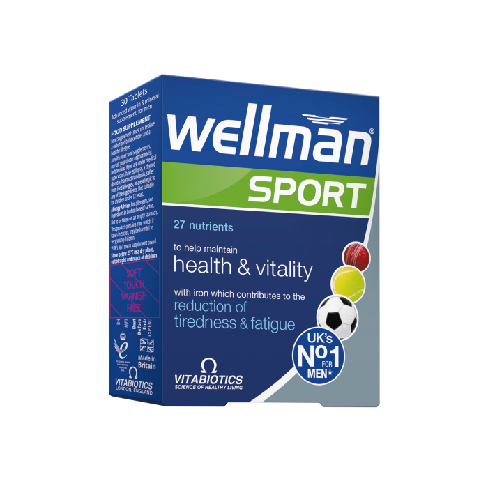 WELLMAN SPORT tabletės N30