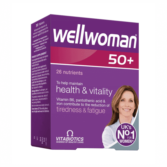 WELLWOMAN 50+ tabletės N30