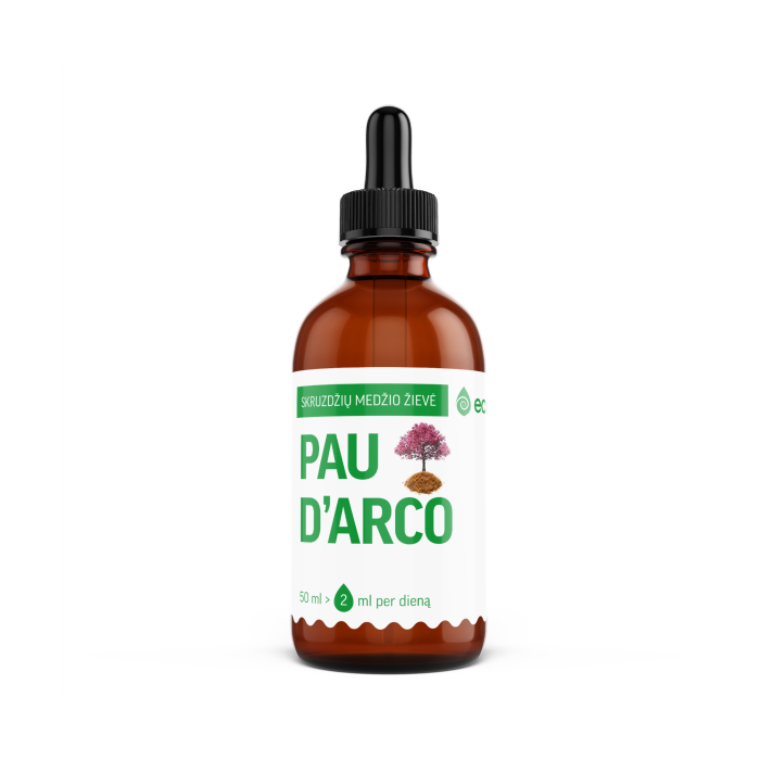 ECOSH ekstrakto geriamieji lašai PAU D'ARCO 50 ml