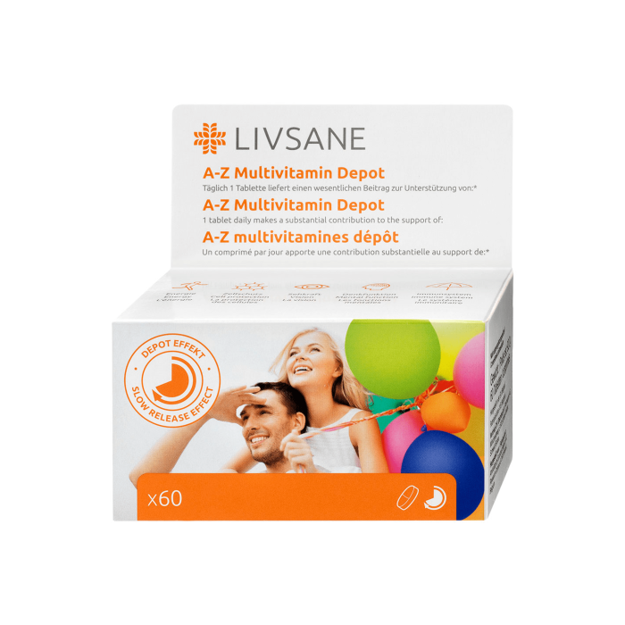 LIVSANE A-Z multivitaminų tabletės N60