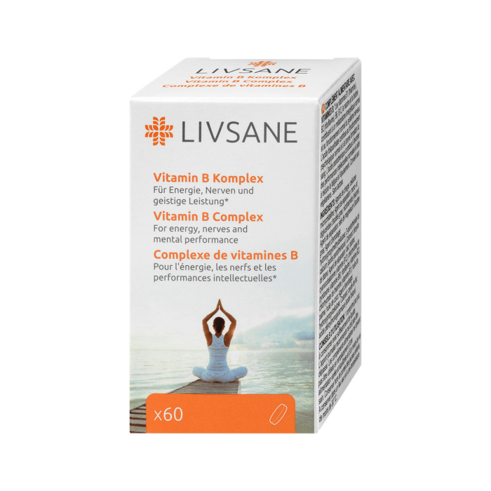 LIVSANE vitaminų B komplekso koncentruotos tabletės N60